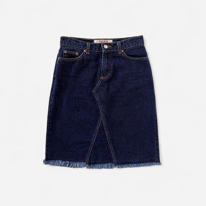 90s Denim Midi Skirt (XS)
