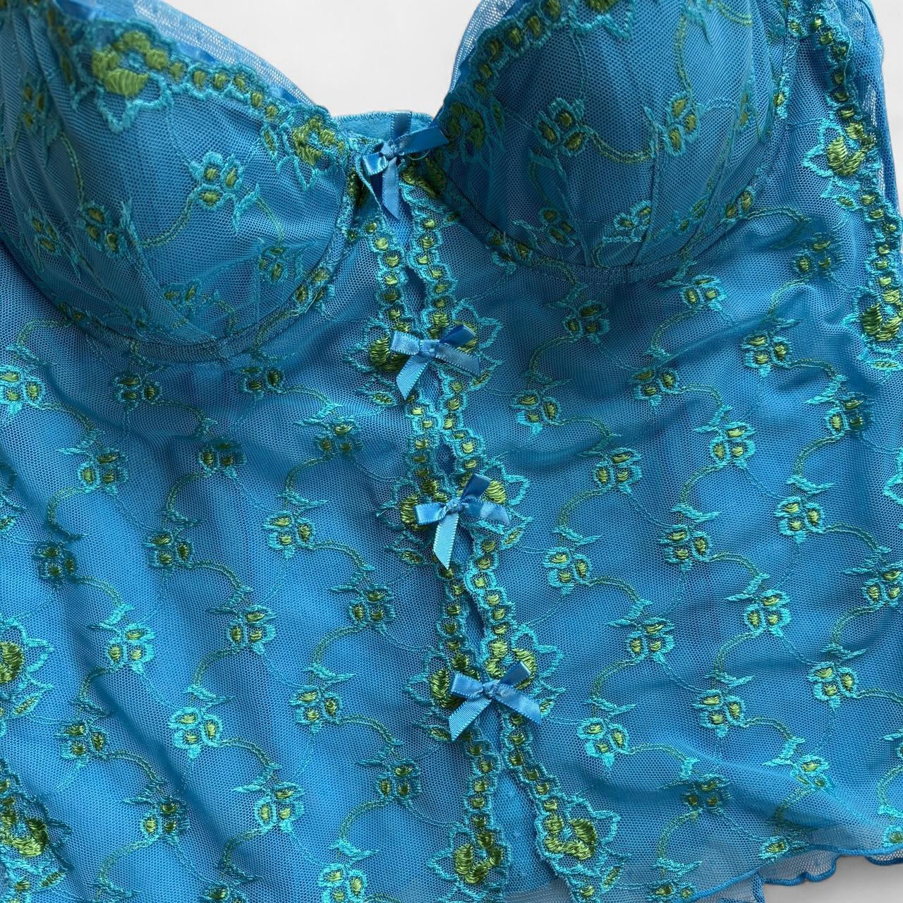 Aqua Mesh Bustier (M)