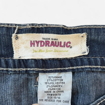Y2K Denim Mini Skirt (L/XL)