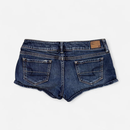 2000s Low Rise Denim Shorts (XS/S)