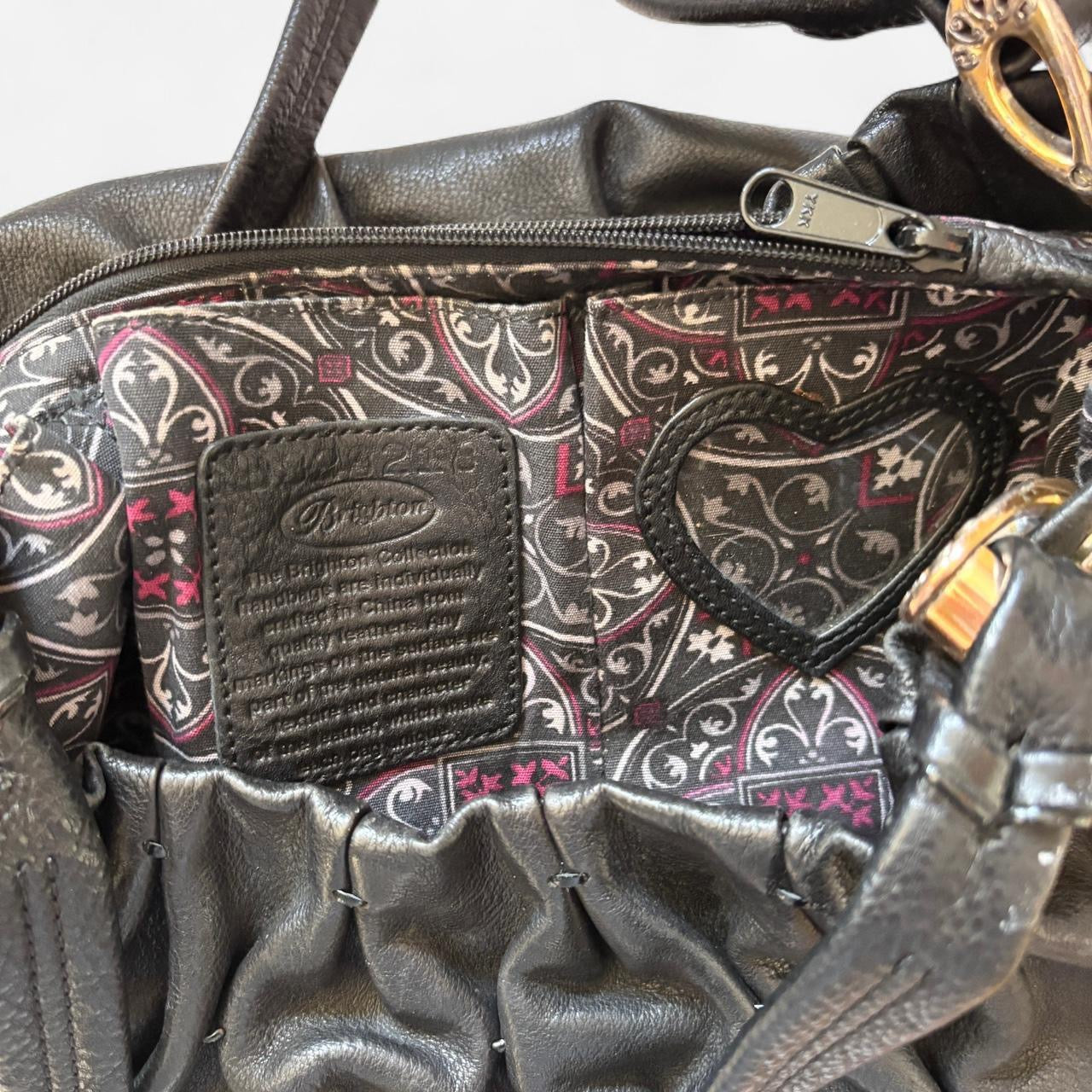 Vintage Scrunchy Leather Bag