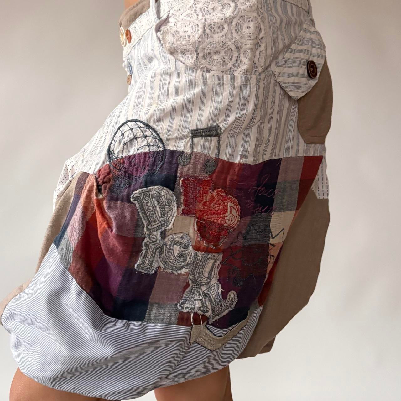 Desigual Bubble Hem Skirt (M)