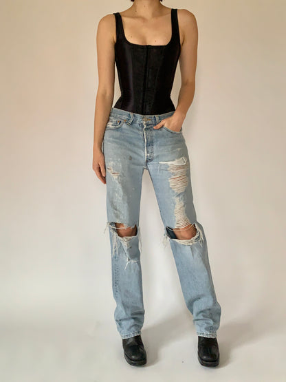 Vintage Distressed Levi’s 501s (M)