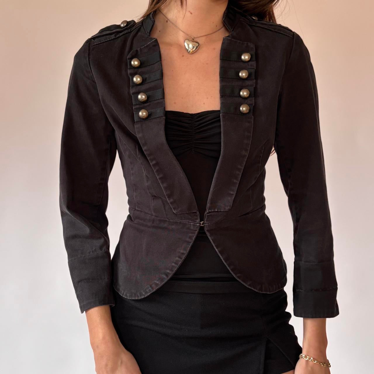 00s Military Style Blazer (S/M)