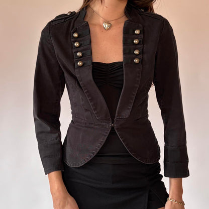 00s Military Style Blazer (S/M)