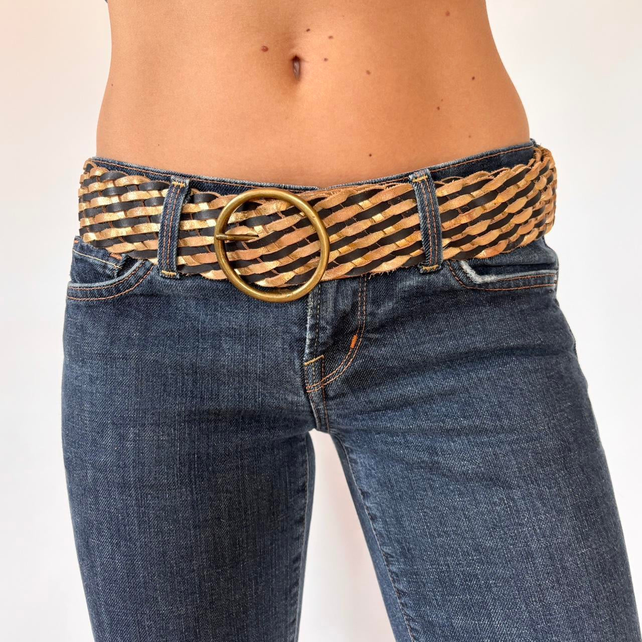 Braided Leather Belt