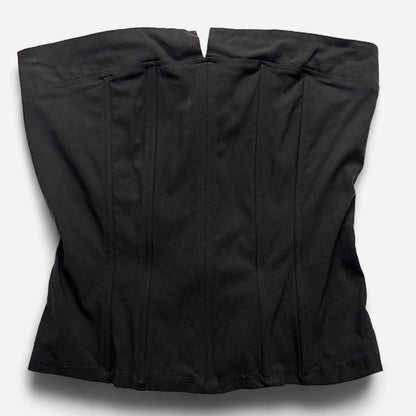 Y2K Noir Strapless Top (M/L)