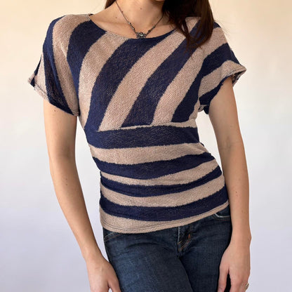 Y2K Slouchy Knit Top (S)