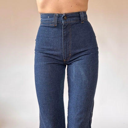 70s Dark Wash Jeans (XXS)
