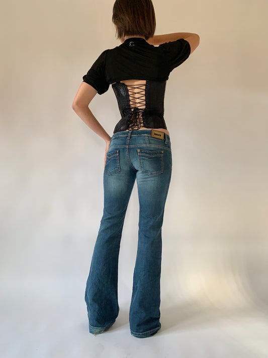 Italian Low Rise Jeans (S)