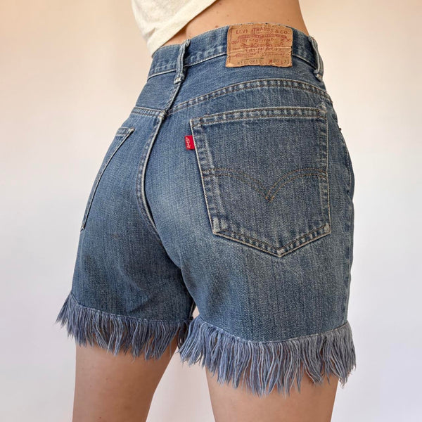 Levi’s 80s Fringe Cutoffs (S/M)
