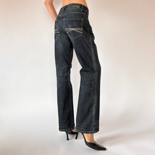 2000s Boyfriend Jeans (M)