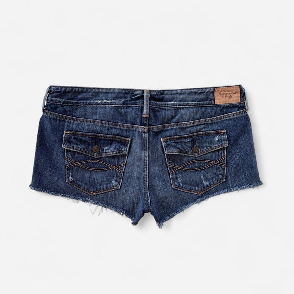 Abercrombie & Fitch Low Rise Denim Shorts (M)