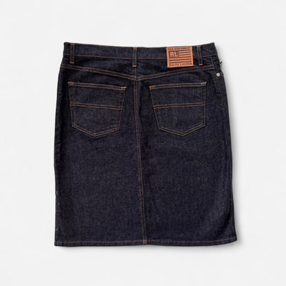 Ralph Lauren Polo Denim Skirt (L)