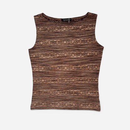 Y2K Knit Tank (S/M)