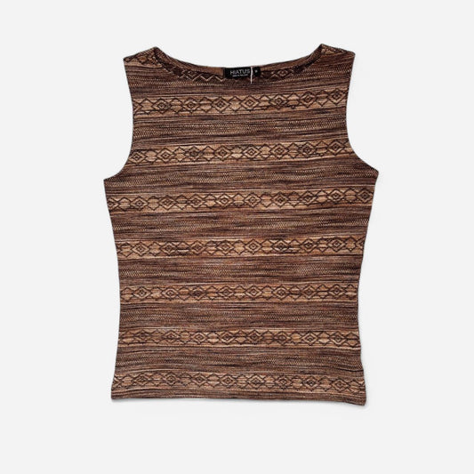Y2K Knit Tank (S/M)