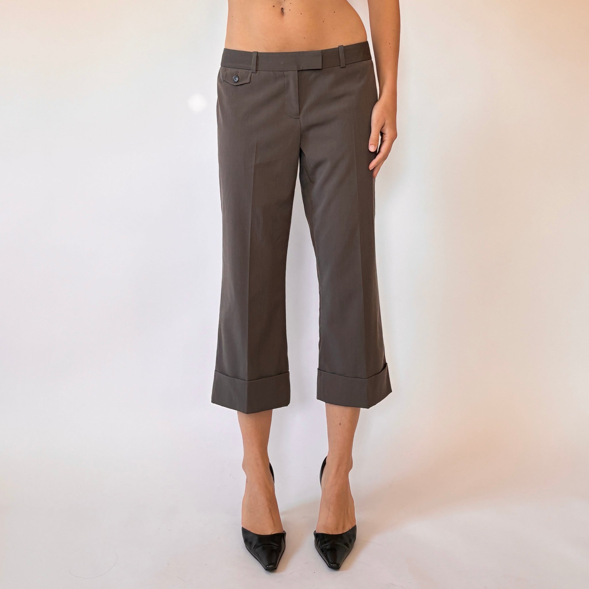 Y2K Capri Trousers (M)