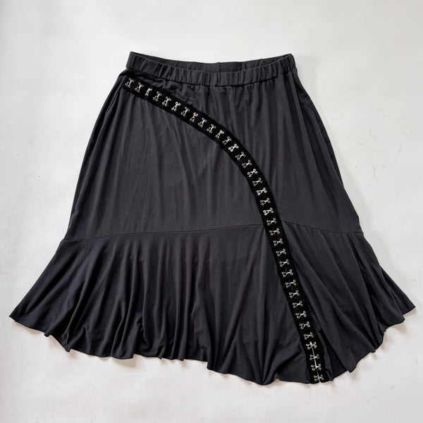 90s Hook & Eye Midi Skirt (M/L)