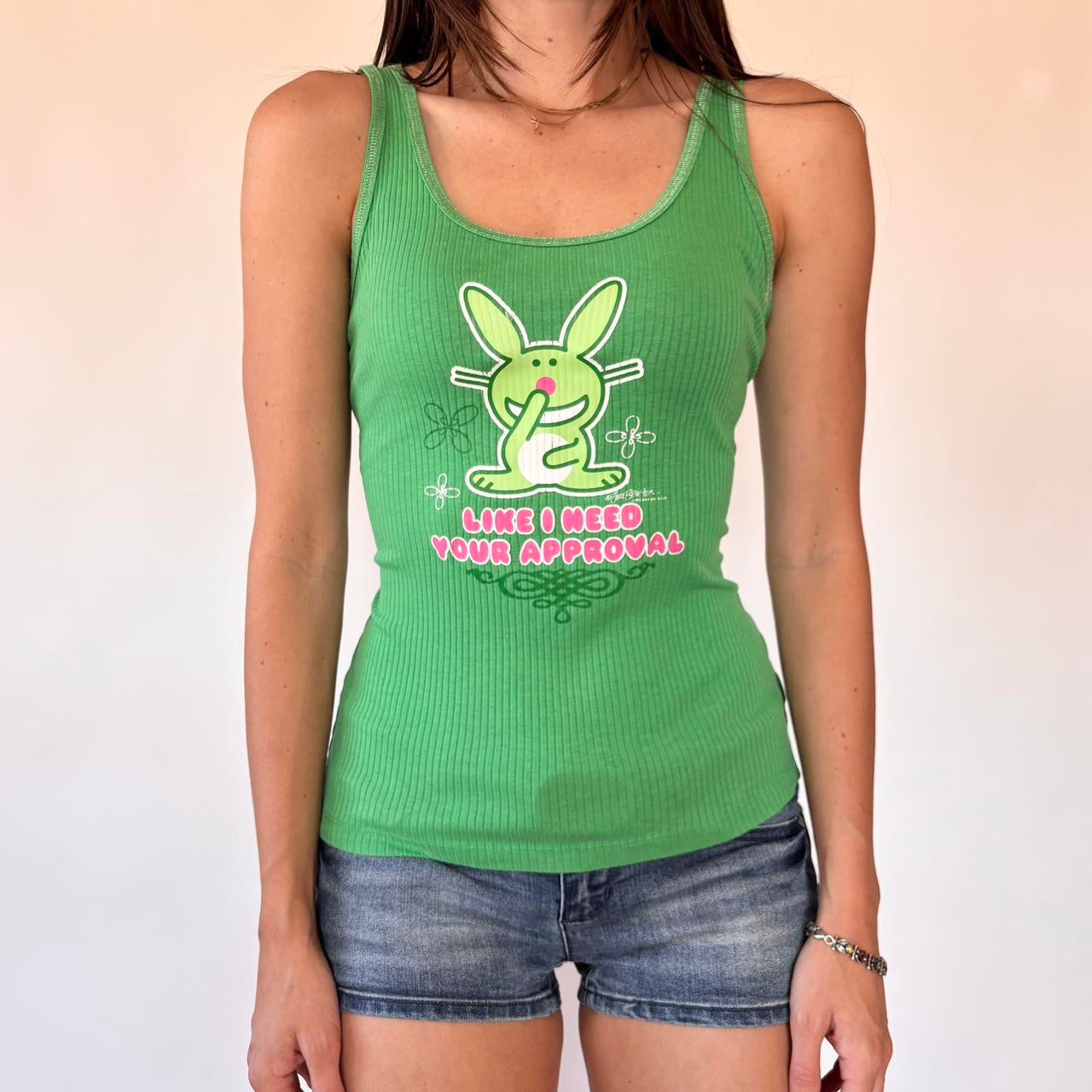 Y2K Happy Bunny Tank (M/L)