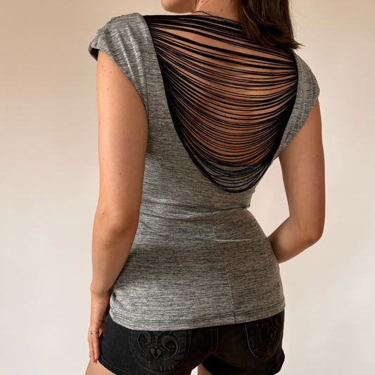 2000s Indie Sleaze Top (S)