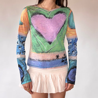 Cop Copine Graphic Top (M)