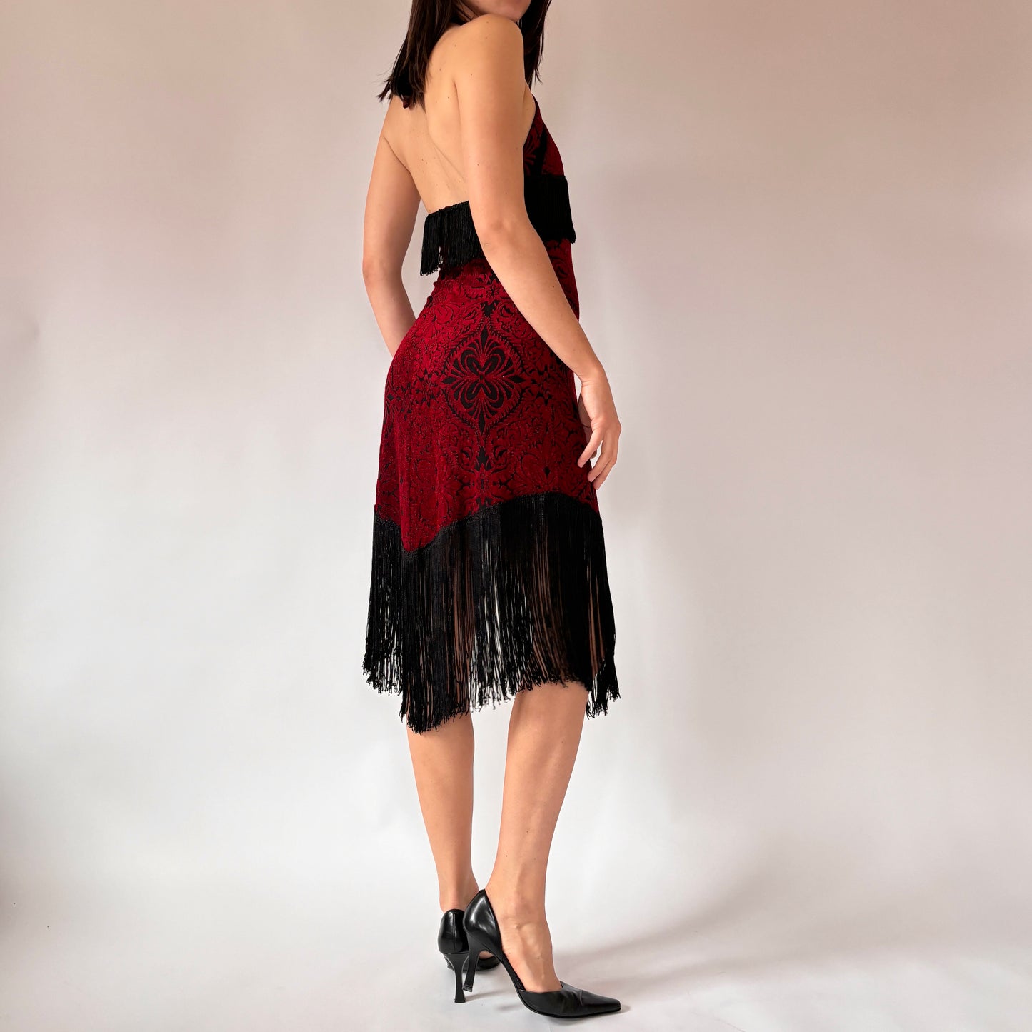 90s Fringe Dress (S)