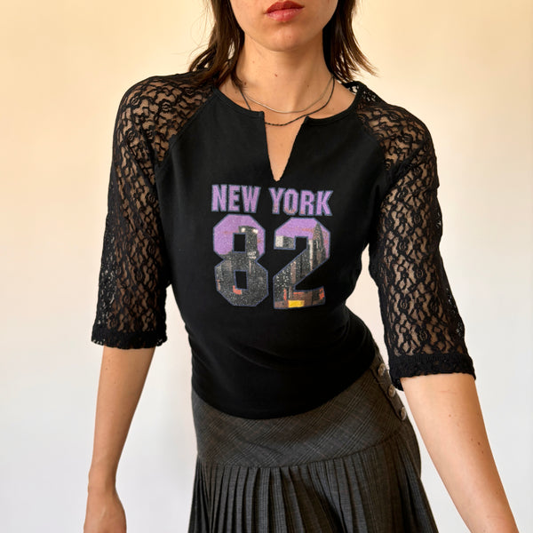 Y2K New York Raglan Tee (L/XL)