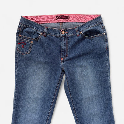 Y2K Fetish Low Rise Jeans (M)