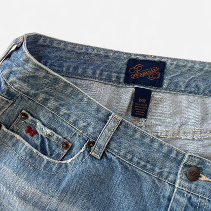 Y2K Denim Mini Skirt (M)