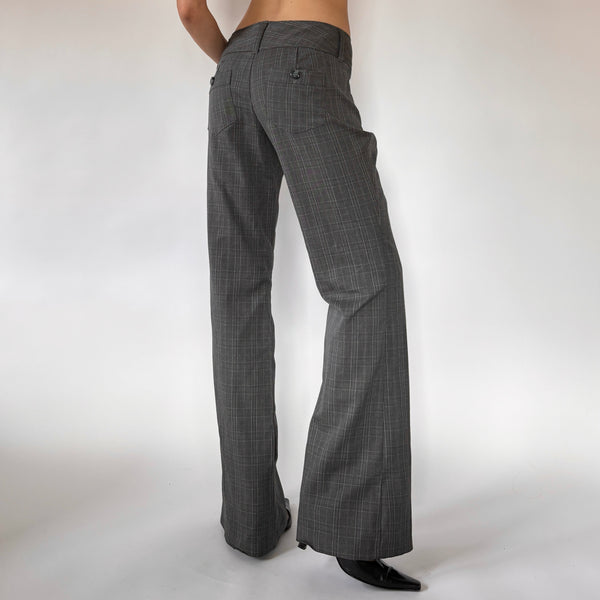 Y2K Spacegirlz Plaid Flares (S/M)