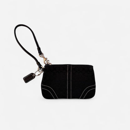 Coach Monogram Wristlet