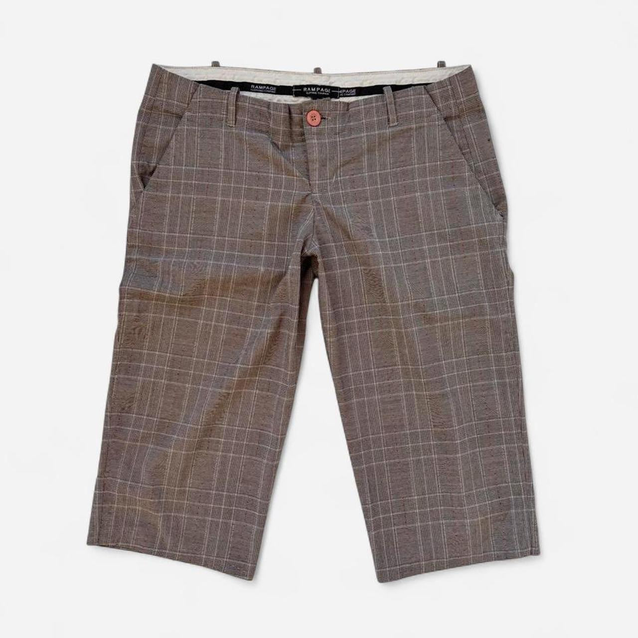 Y2K Low Rise Capri Trousers (M)