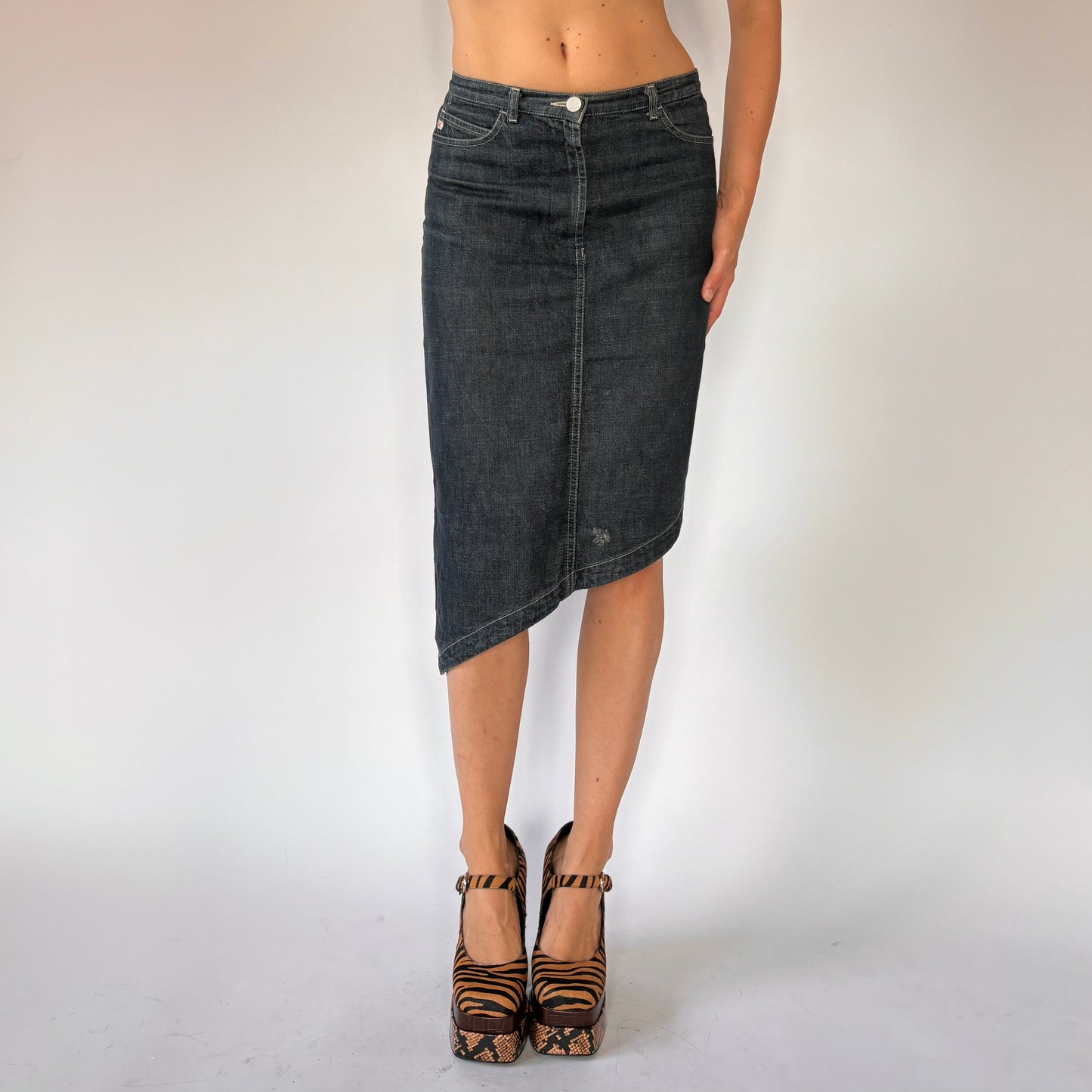 Miss Sixty Denim Skirt (S)