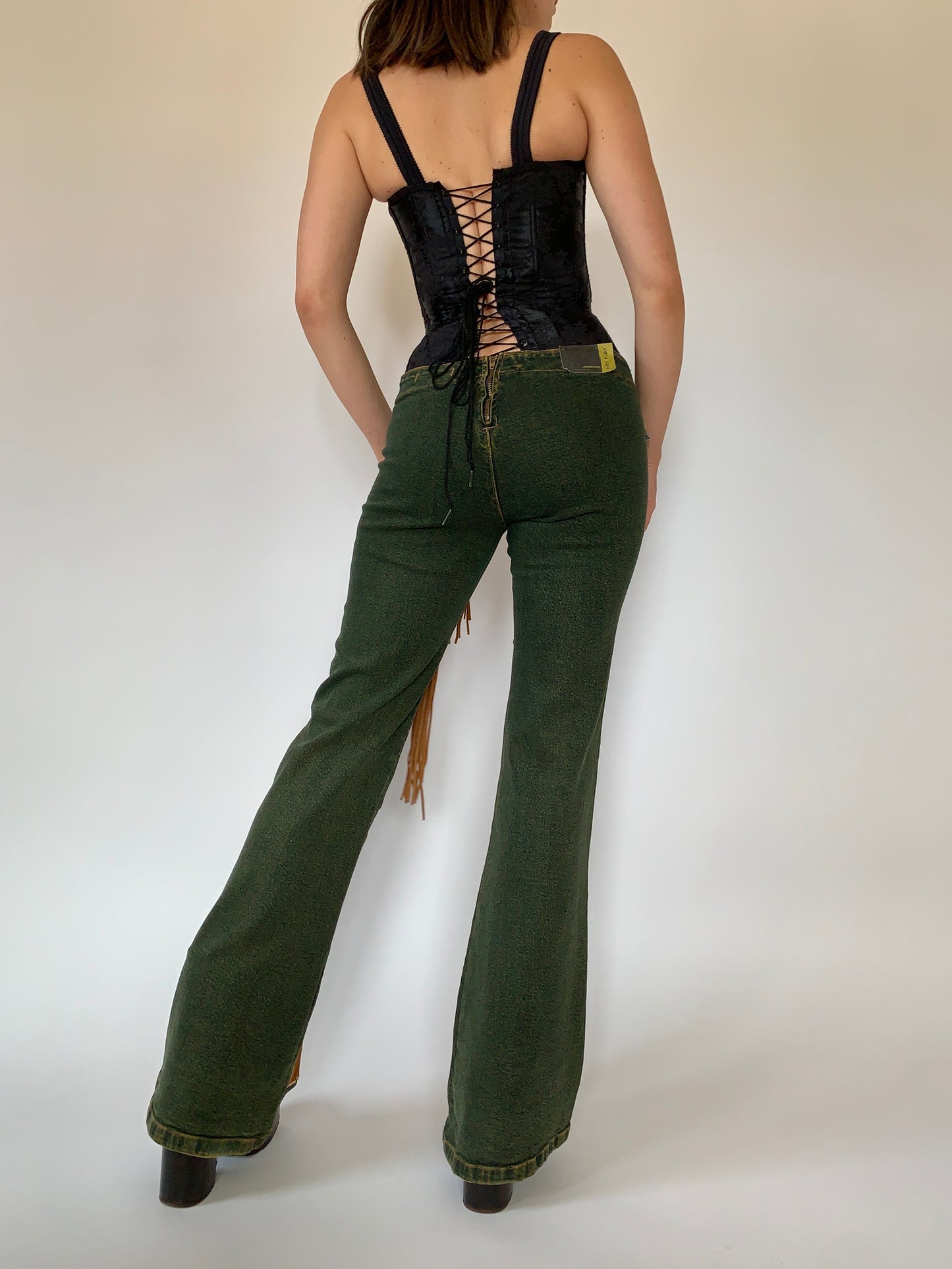 Y2K Boho Jeans - Small