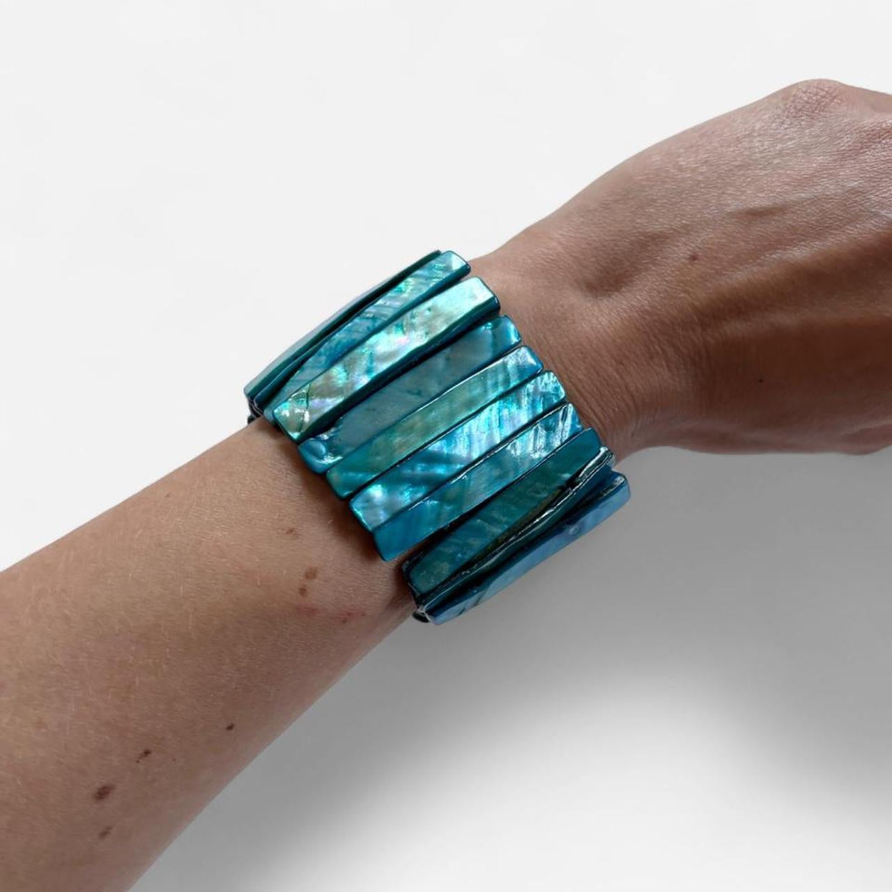 Blue Mermaid Shell Bracelet