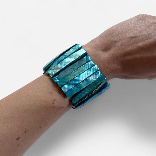 Blue Mermaid Shell Bracelet