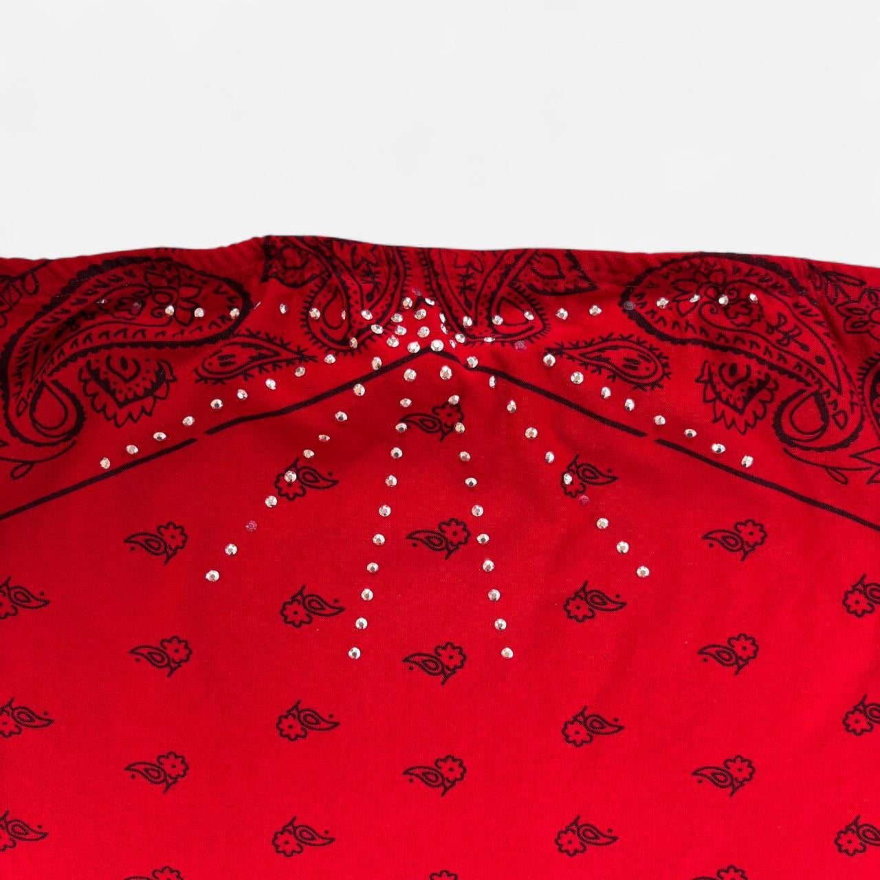 Y2K Bandana Tube Top (M)