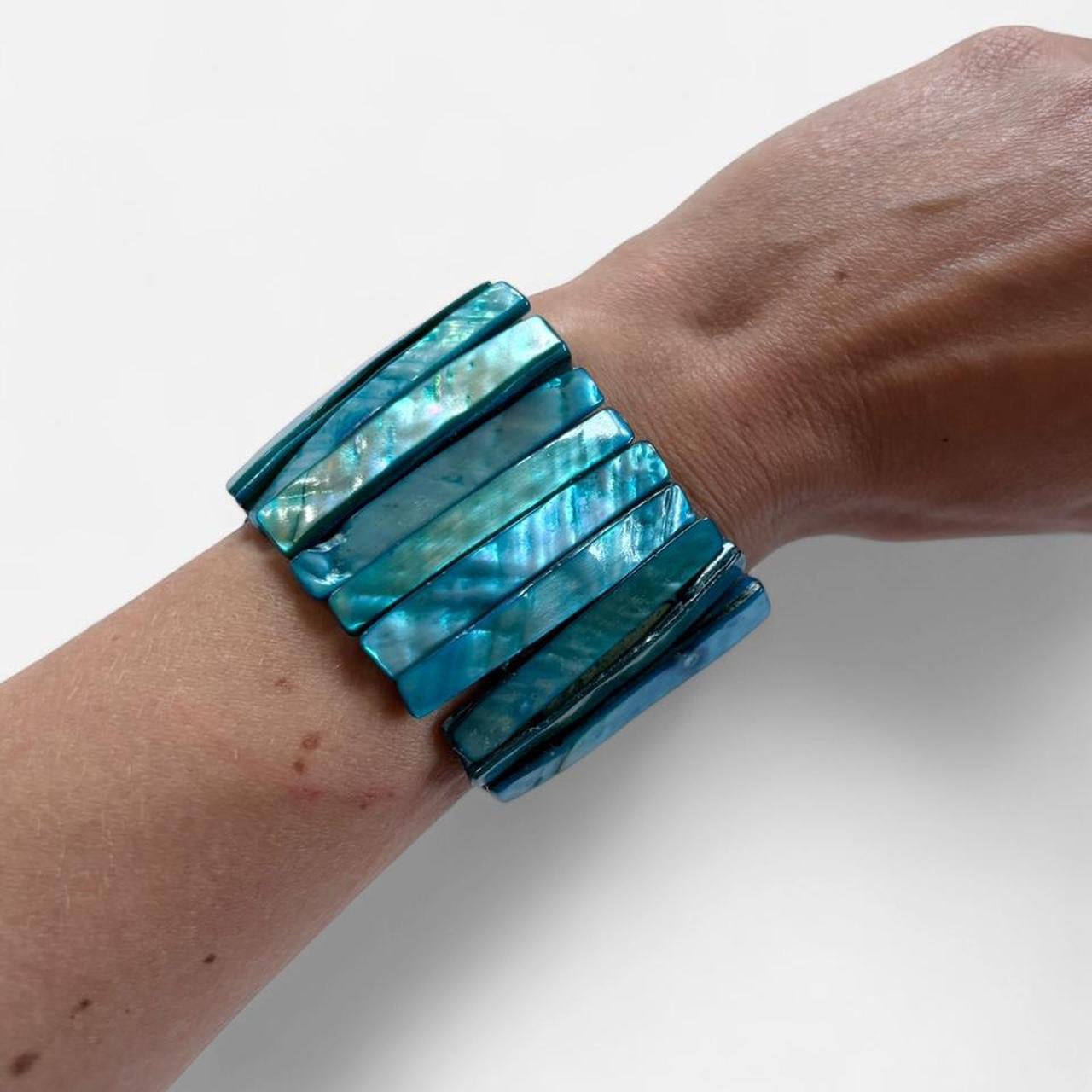 Blue Mermaid Shell Bracelet