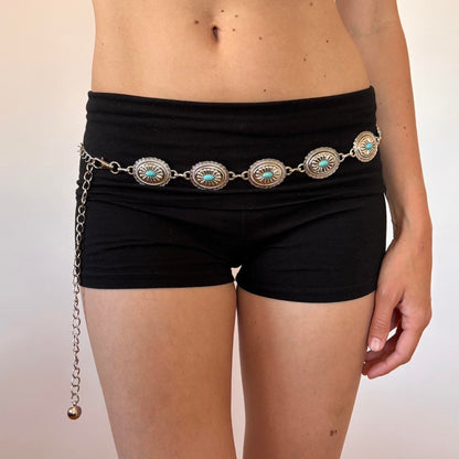 Western Concho Chain Belt