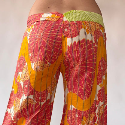 Custo Barcelona Low Rise Bellbottom Pants (XS)