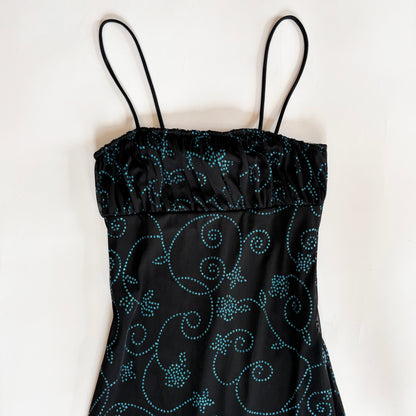 90s Mesh Swirly Dress (S/M)