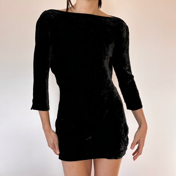 Juicy Couture Noir Velvet Tunic (S)