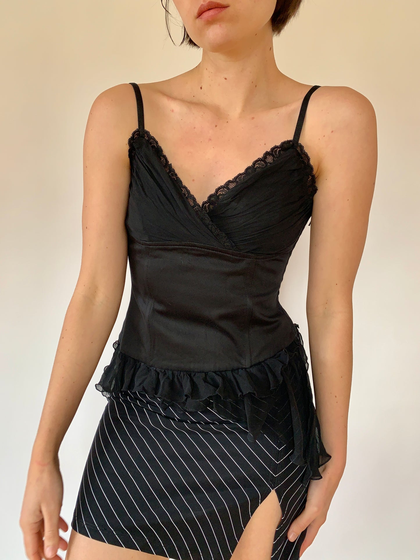 Italian Noir Tank - S/M