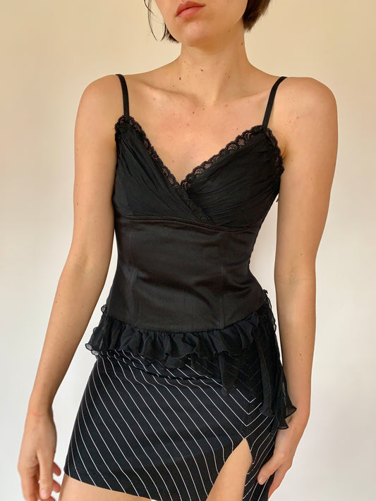 Italian Noir Tank - S/M