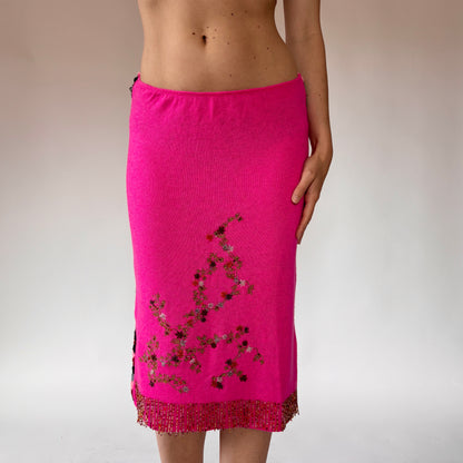 Custo Barcelona Knit Midi Skirt (S/M)