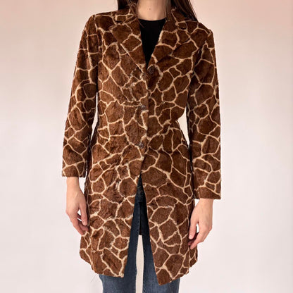 Bergdorf Goodman Giraffe Coat (S)