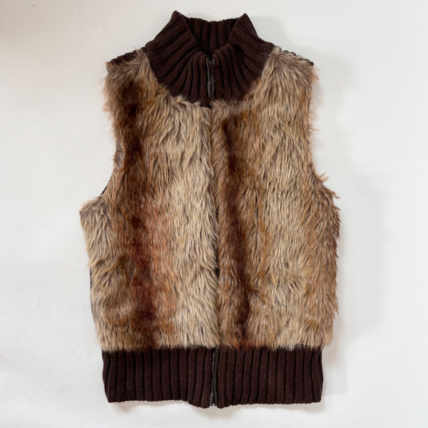 Y2K Furry Vest (S/M)