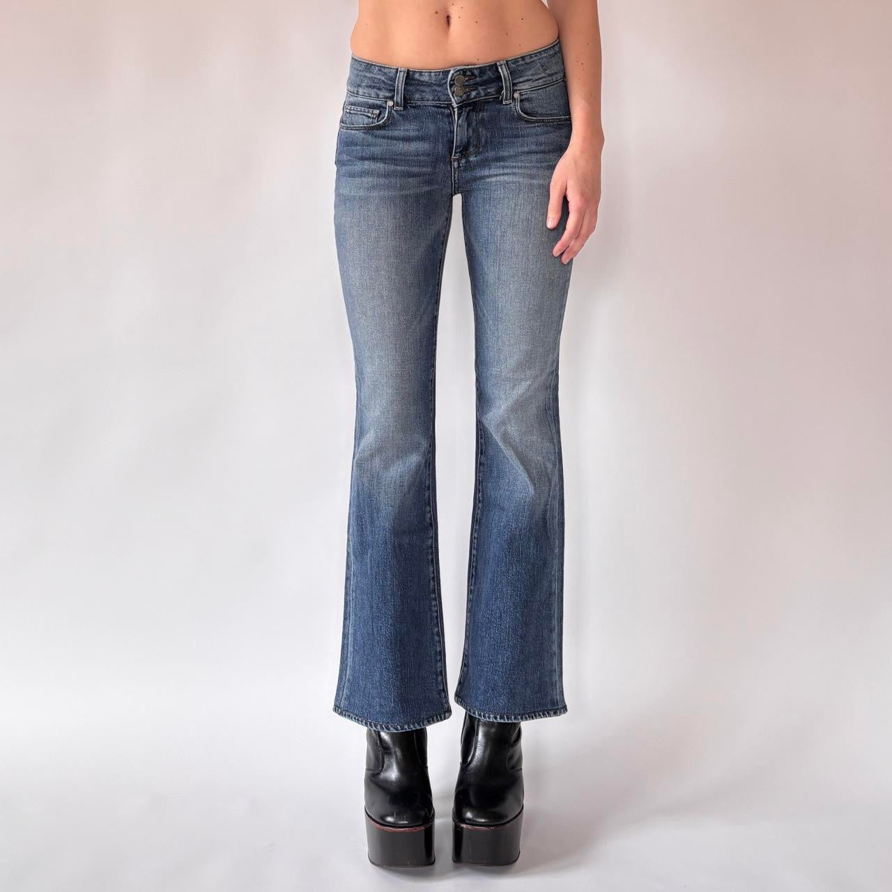 2000s Low Rise Flare Paige Jeans (XXS)