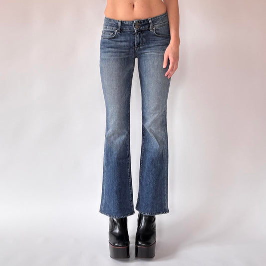 2000s Low Rise Flare Paige Jeans (XXS)