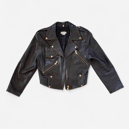 Bebe Leather Moto Jacket (M)